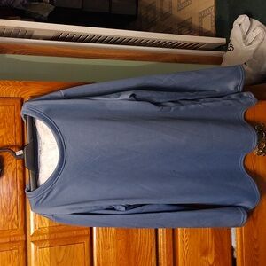 Fuzzy lined tunic nwot